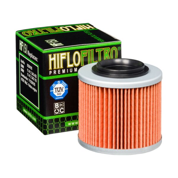 Oilfilter HIFLO HF151 for BMW F 650 GS ABS (E650G/R13) 2005