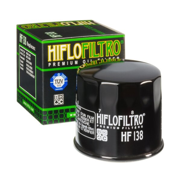 Oilfilter HIFLO HF138 for Suzuki SV 650 A ABS WCX0 2024