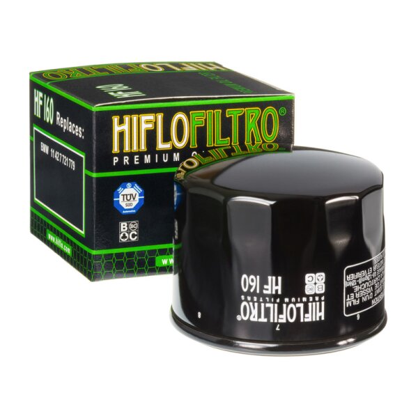 Oilfilter Hiflo HF160 for BMW HP4 1000 Competition ABS (K10/K42) 2013