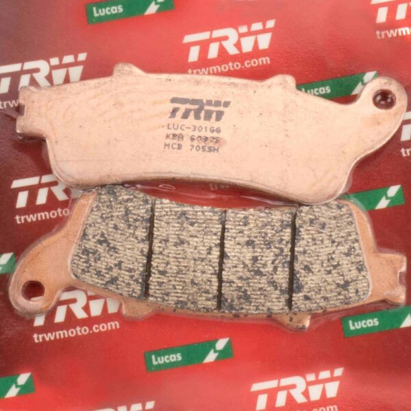 Rear Brake Pads Lucas TRW Sinter MCB705SH for Honda XL 1000 V Varadero SD02 2009