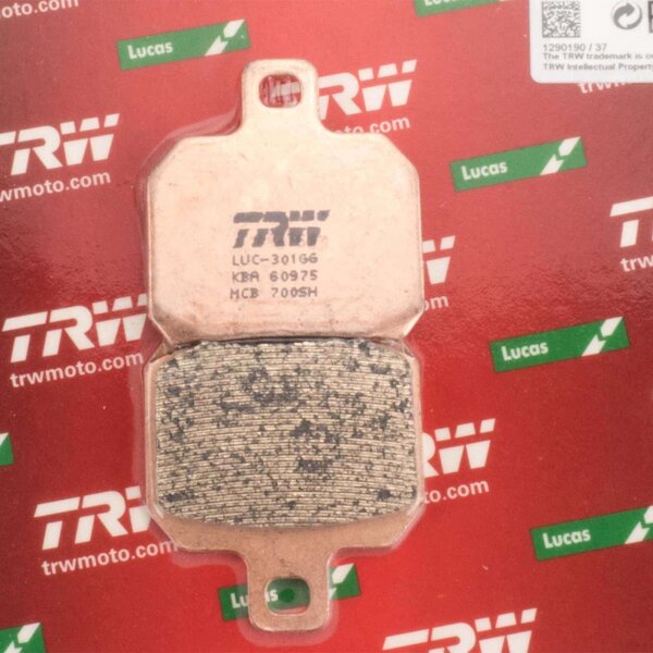 Rear Brake Pads Lucas TRW Sinter MCB700SH for Ducati 749 (H5) 2006