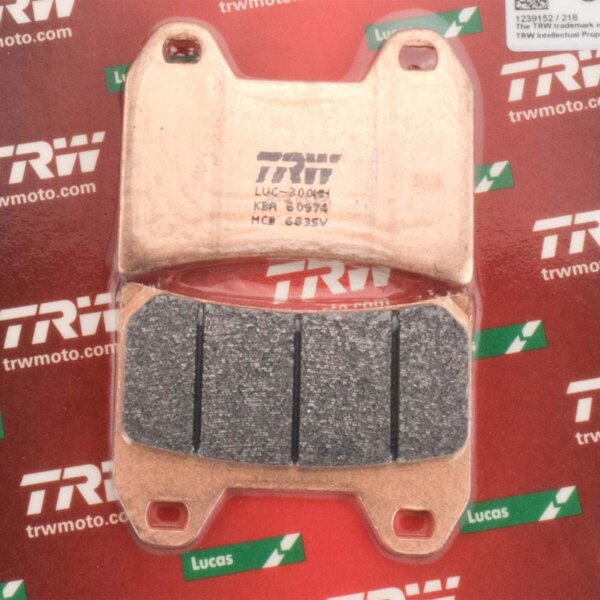 Front Brake Pads Lucas TRW Sinter MCB683SV for Ducati 996 Biposto/Monoposto H2 2000