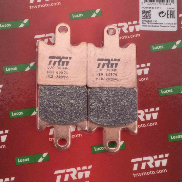 Front Brake Pads Lucas TRW Sinter MCB789SV for Kawasaki ZX-6R 600 P Ninja ZX600P 2008