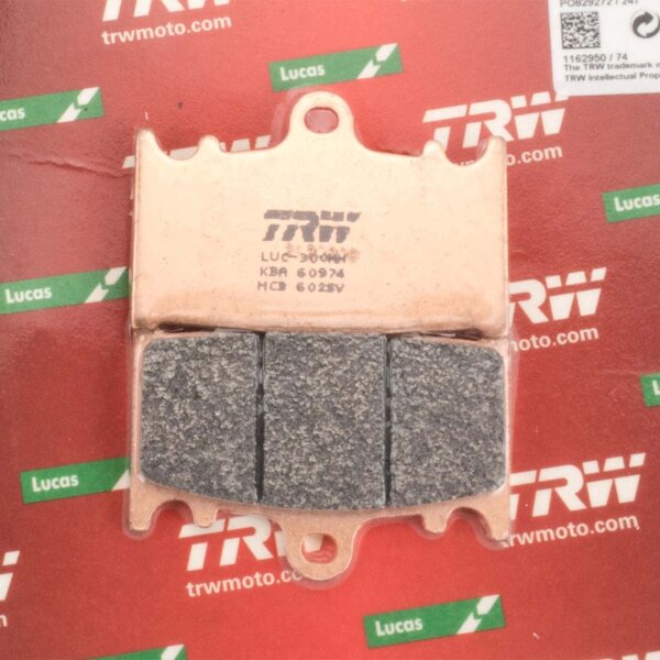 Front Brake Pads Lucas TRW Sinter MCB602SV for Kawasaki ZZR 600 D ZX600D 1992