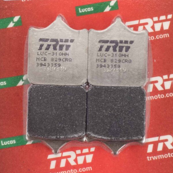 Racing Brake Pads front Lucas TRW Carbon MCB829CRQ for Triumph Speed Twin 1200 DD01 2020