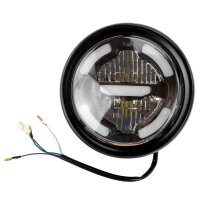 5,75 &quot; Zoll -LED Main Headlight with Case E-Marked for Model:  Honda CB 400 F Four 1975-1977
