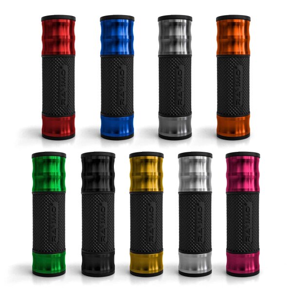 Raximo CNC Alu Handlebar Grips Set for 22mm Handlebar for Honda CB 1100 RS ABS SC78 2021