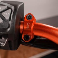 Handlebarend Mirrors Holder for orange for Model:  KTM Duke 790 2018