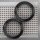 Fork Seal Ring Set 43 mm x 55 mm x 11 mm /14 mm for Aprilia Tuono 1100 V4 Factory KG 2020