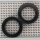 Fork Seal Ring Set 33 mm x 46 mm x 10,5 mm for Honda CM400 400 T NC01 1980-1984