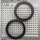 Fork Seal Ring Set 45 mm x 57 mm x 11 mm for Honda VT 1300 CXA 2010-2015