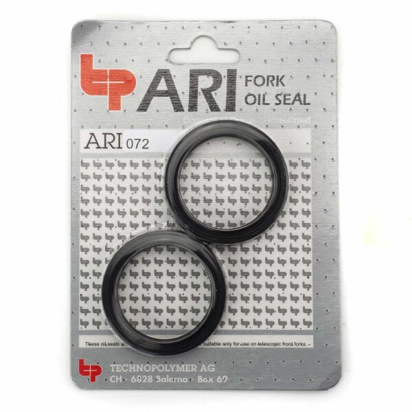 Fork Seal Ring Set 43 mm x 55 mm x 9,5/10,5 mm for Yamaha FZ6 S2 N RJ14 2007