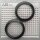 Fork Seal Ring Set 43 mm x 55 mm x 9,5/10,5 mm for Yamaha XT 660 Z Tenere DM02 2009
