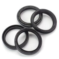 Fork seal ring set with dust cap 47mm x 58mm x10 mm for Model:  Suzuki DR Z 400S WVBC 2007-2008