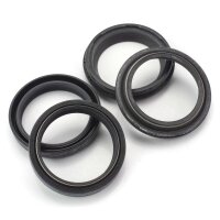 Fork seal ring set with dust cap 46mm x 58mm x9mm for model: Yamaha WR 450 F DJ031 2015