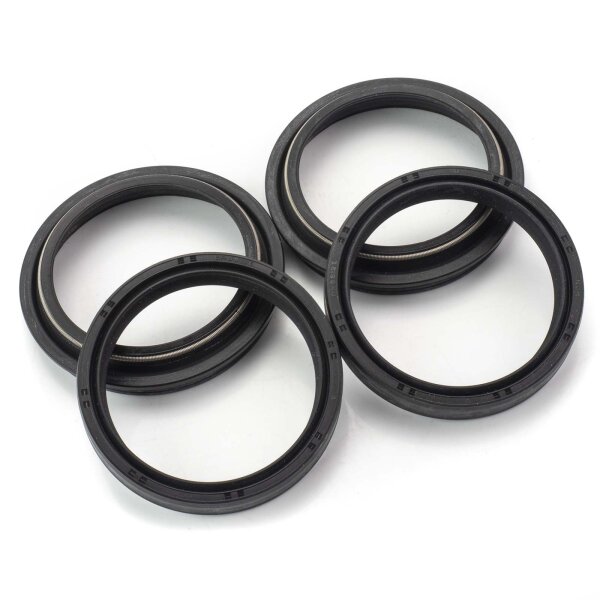 Fork seal ring set with dust cap 48mm x 58mm x 9,5mm for Husqvarna WR 300 3H 2010