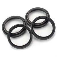 Fork seal ring set with dust cap 48mm x 58mm x 9,5mm for Model:  Husqvarna WR 125 4H 2012