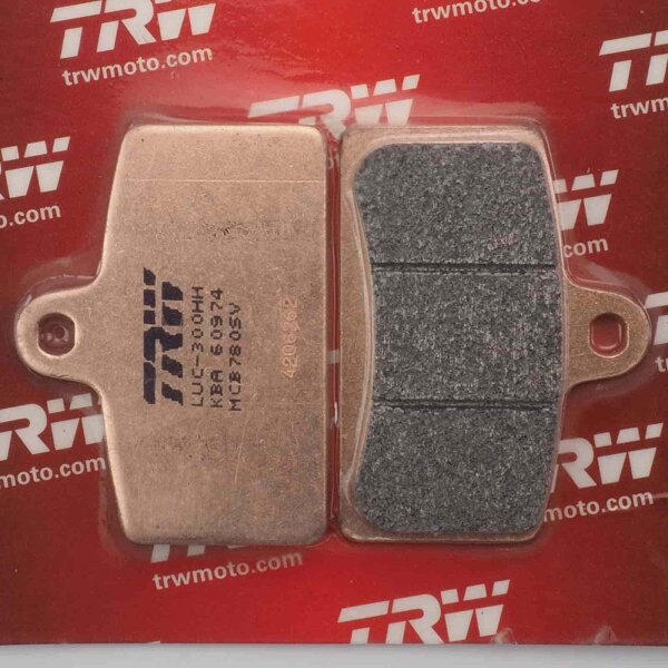 Front brake pad Sinter TRW MCB780SV for Aprilia Tuono 125 KC 2017