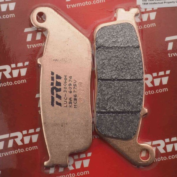 Front brake pad Sinter TRW MCB677SV for Daelim VL 125 Daystar 2000-2007