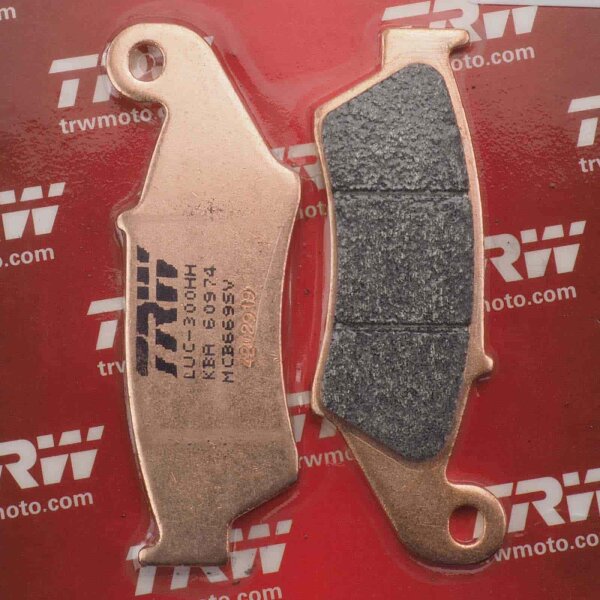 Front brake pad Sinter TRW MCB669SV for Honda XL 700 V Transalp RD13 2009