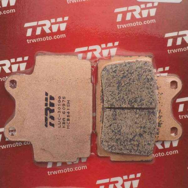 Brake pads rear Lucas TRW Sinter MCB541SH for Yamaha XJ 600 SN Diversion 4BR 1991-1997