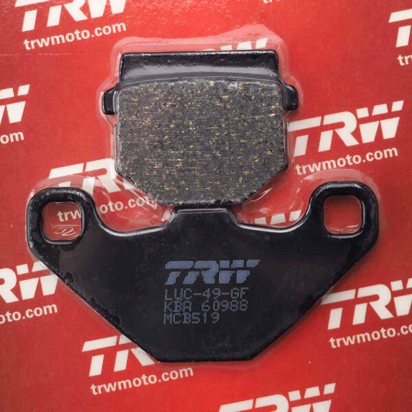 Rear brake pads TRW Lucas MCB519 for Aprilia Tuono 125 KC 2020