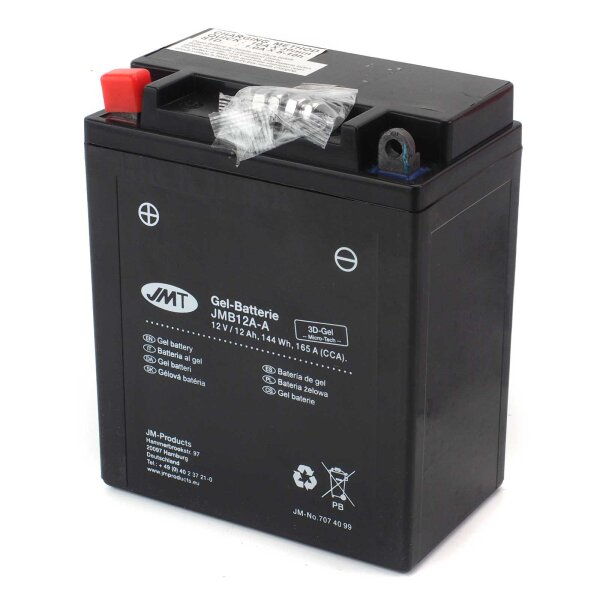 Gel Battery YB12A-A / JMB12A-A for Honda XL 600 V Transalp PD10 2000