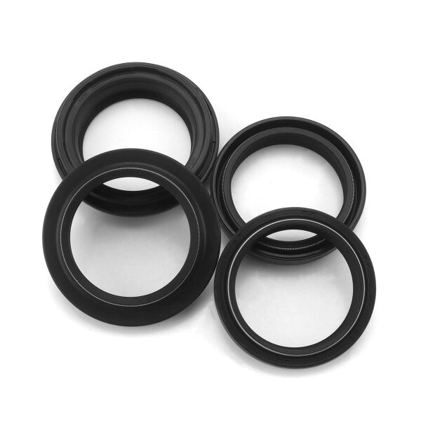 Fork seal ring set with dust cap 41 mm x 53 mm x 1 for Suzuki GSF 600 Bandit GN77B 1997