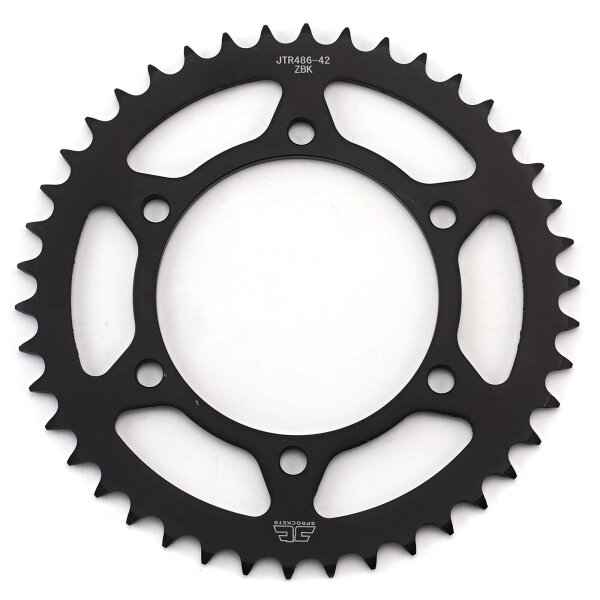 rear sprocket steel 42 teeth black for Kawasaki ER 5 500 D Twister ER500AD 2002