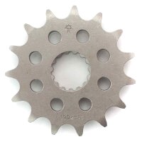 Sprocket steel front 15 teeth for model: KTM EXC 350 LC4 Competition Sixdays 1993