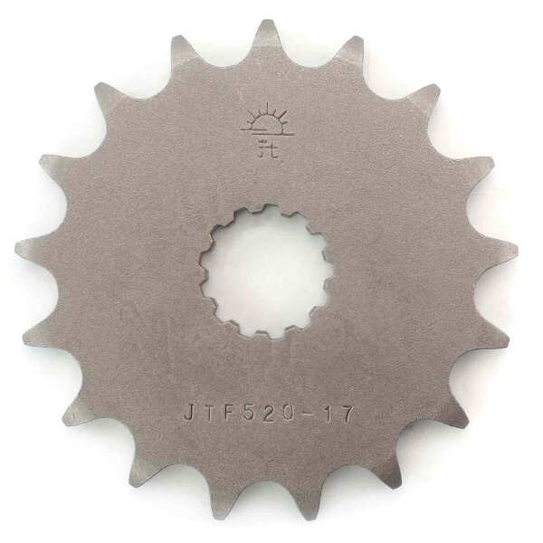 Sprocket steel front 17 teeth for Suzuki DL 650 A V Strom ABS C7 2014