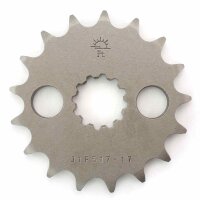 Sprocket steel front 17 teeth for model: Kawasaki ZZR 1400 H ABS ZXT40H 2018