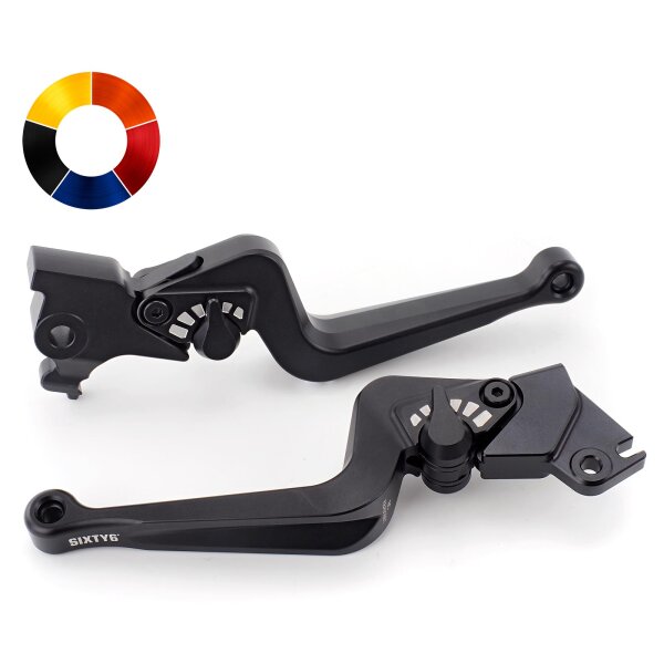 SIXTY6 BCH Brake and Clutch Levers T&Uuml;V approv for Harley Davidson Dyna Wide Glide 1340 FXDWG 1993
