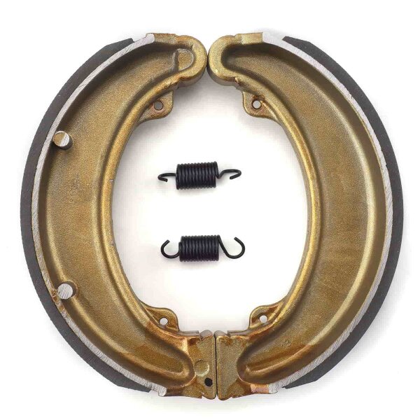 Brake shoes with springs for Honda CJ 360 T 1976-1978