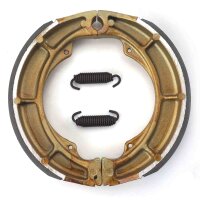 Brake shoes with springs for Model:  Suzuki DR 750 S/SU Big SR41B 1988-1990
