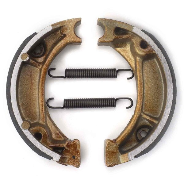 Brake shoes with springs for Honda CR 80 R HE02 1983