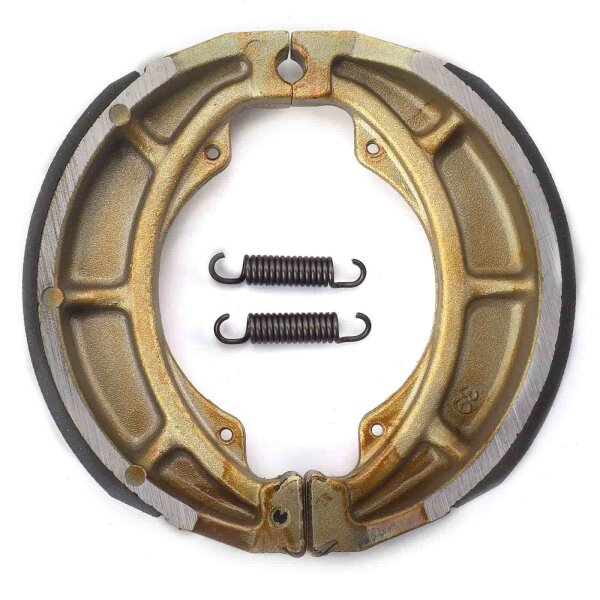 Brake shoes with springs for Suzuki DR 600 R Dakar SN41A 1986-1989
