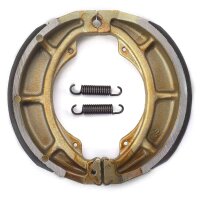 Brake shoes with springs for Model:  Suzuki DR 125 S SF42A 1982-1985