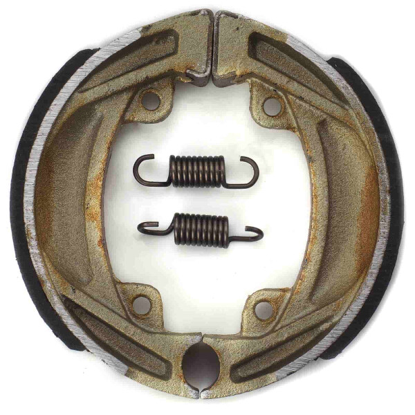 Brake shoes without springs