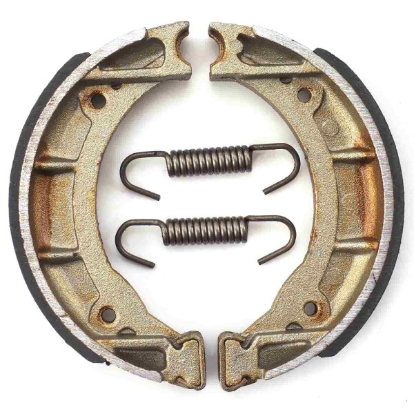 Brake shoes without springs