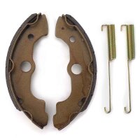 Brake shoes with springs grooved for Model:  Honda ATV TRX 350 FourTrax Rancher 2000-2006