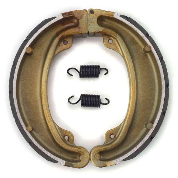 Brake shoes with springs grooved for Honda CM125 200 C JC05 1982-1986