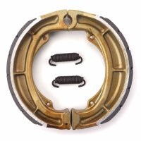 Brake shoes with spring grooved for Model:  Kawasaki KL 250 KL250A 1980-1983