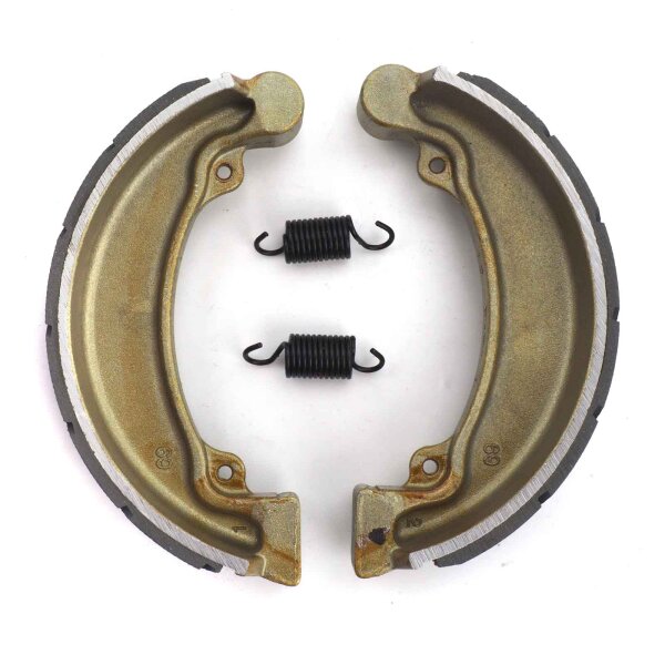 Brake shoes with springs grooved for Honda CM125 200 C JC05 1982-1986