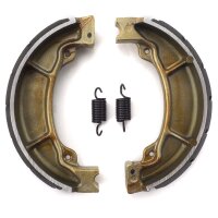 Brake shoes with springs EBC H318G for Model:  Honda XL 600 R PD03 1983