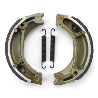 Brake shoes with spring grooved EBC H304G for Model:  Honda XR 600 R PE04 1985