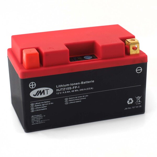 Lithium-Ion motorbike battery  HJTZ10S-FP for BMW G 650 Xchallenge ABS (E65X/K15) 2009