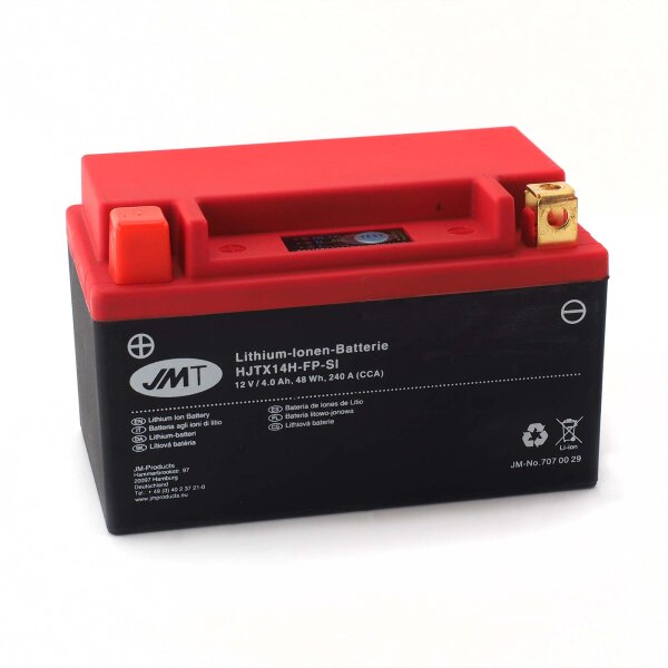 Lithium-Ion motorbike battery  HJTX14H-FP for Triumph TT 600 806AD 2000-2003
