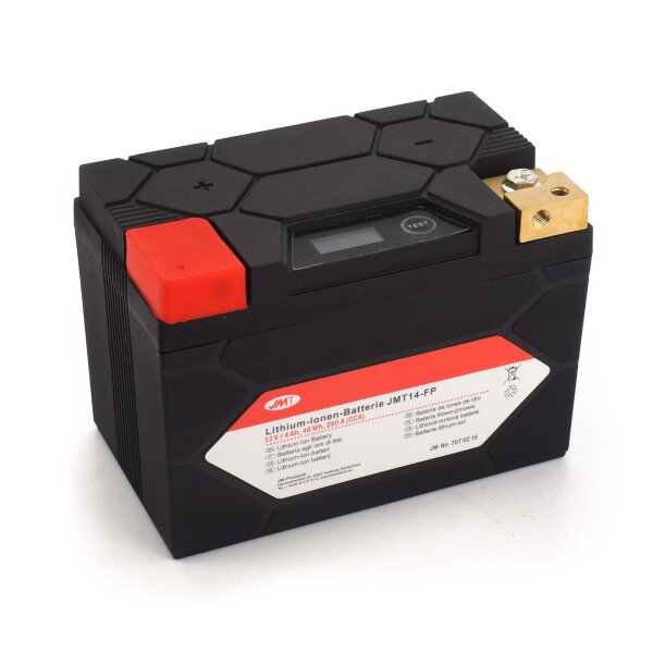 Lithium-Ion Motorcycle Battery JMT14-FP for KTM Supermoto 990 SM R LC8 2009-2014