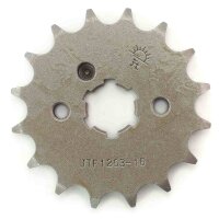 Sprocket steel front 16 teeth for model: Brixton Sunray 125 ABS (BX125R ABS) 2020